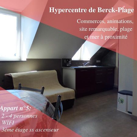 Studio Avec Mezzanine Berck-Plage Hyper-Centre Экстерьер фото